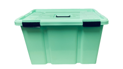 Caja hermética de 50 litros - Verde menta
