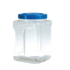 Envase dulcero PVC Rectangular