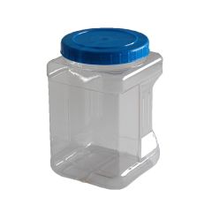 Envase dulcero PVC Rectangular