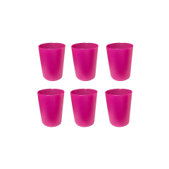 Set de 6 vasos - 12.5 onz