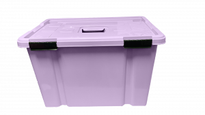 Caja hermética de 50 litros - Morado lila