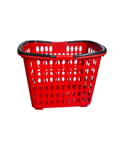 Canasta con asa y rodos